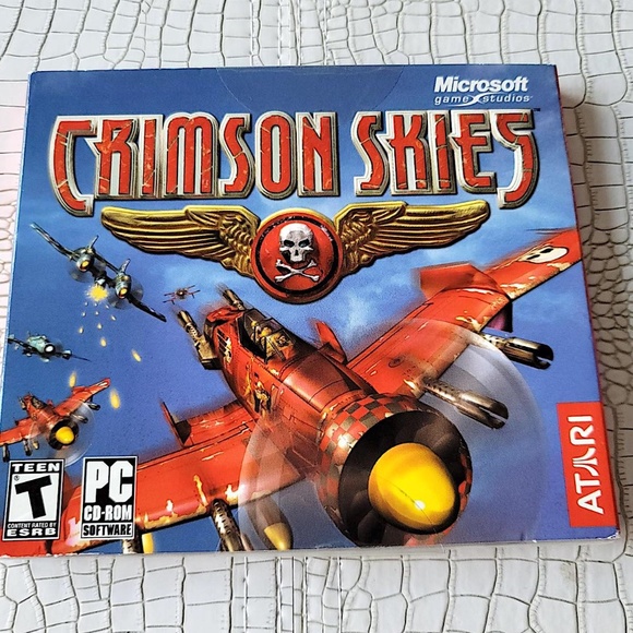 Factory Sealed 2003 Crimson Skies PC CD Rom Microsoft Games ATARI
